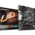 GIGABYTE B560M H V2 Ultra Durable Motherboard - New Tray - 1 Yr Warranty