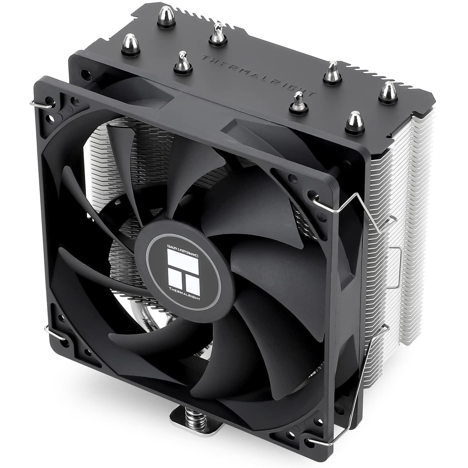 ODYyMjQyX18yMDI1LTAxLTA2VDE3OjM0OjQ5LjY3M1pfNzFiZUotWlZ6TkwuX1NMMTUwMF8uanBn Thermalright Assassin X 120 R SE CPU Air Cooler, AX120 R SE, 4 Heat Pipes, TL-C12C PWM Quiet Fan CPU Cooler with S-FDB Bearing, for AMD AM4/AM5 Intel 1700/1150/1151/1200, LGA1700 - New - 1 Yr Warranty - الصورة 1