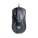 Onikuma CW917 RGB Wired Gaming Mouse adjustable 3600 DPI smooth tracking customizable RGB lighting ergonomic comfort and durable buttons for top gaming performance.