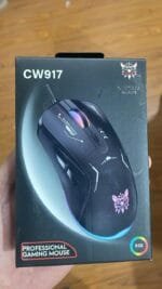 ⁦Onikuma CW917 RGB Wired Gaming Mouse adjustable 3600 DPI smooth tracking customizable RGB lighting ergonomic comfort and durable buttons for top gaming performance.⁩ - الصورة ⁦4⁩