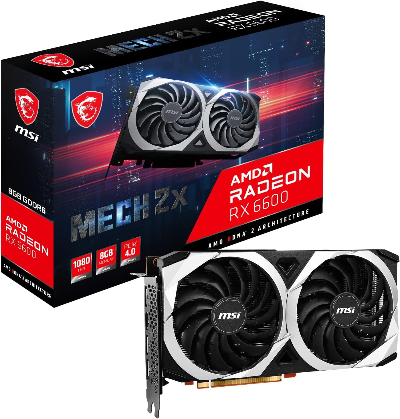 71j+4HdA5-L._AC_SL1500_ (1) MSI Radeon RX 6600 MECH 2X 8G