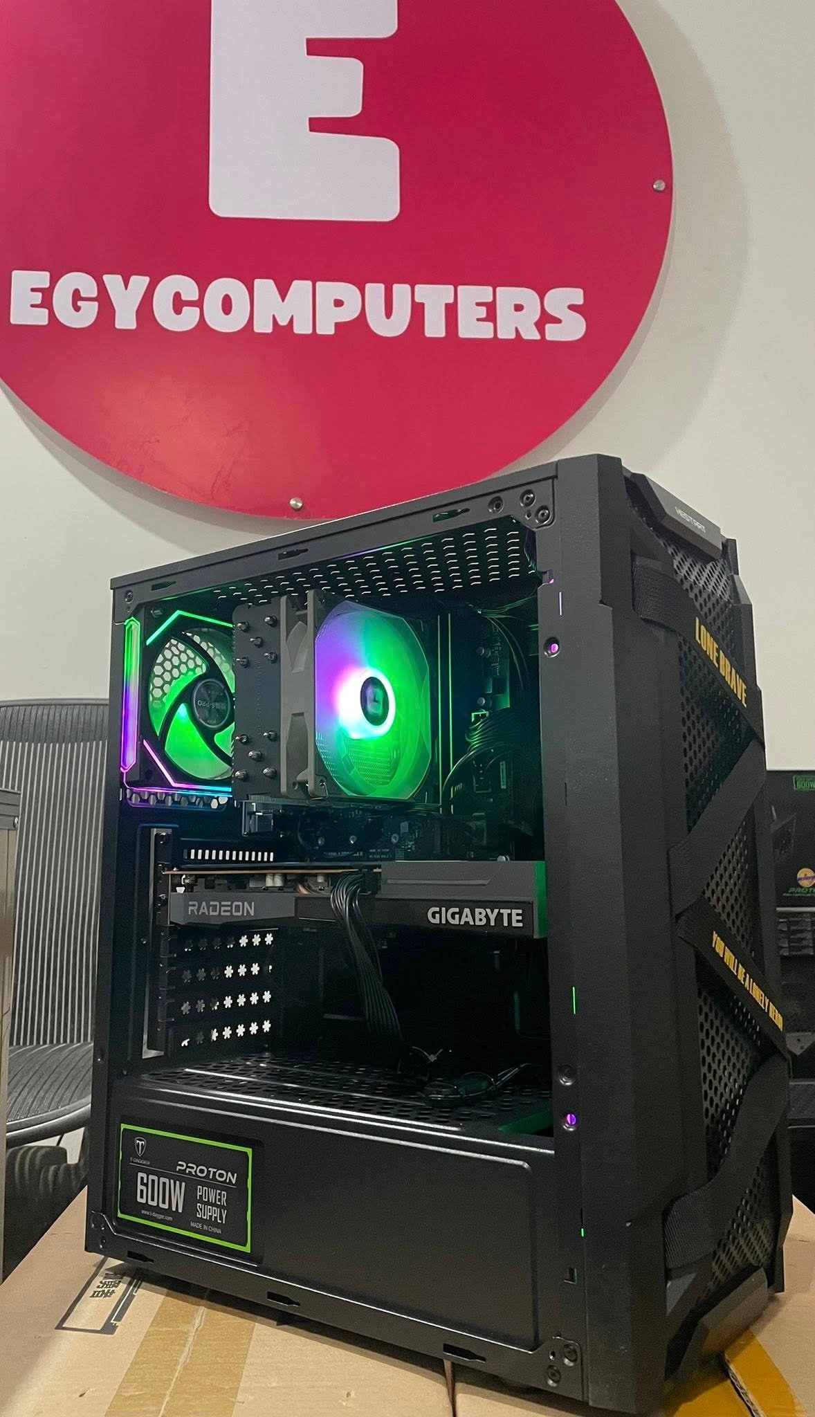 Gaming PC تم تجميعه واختباره في EGYCOMPUTERS